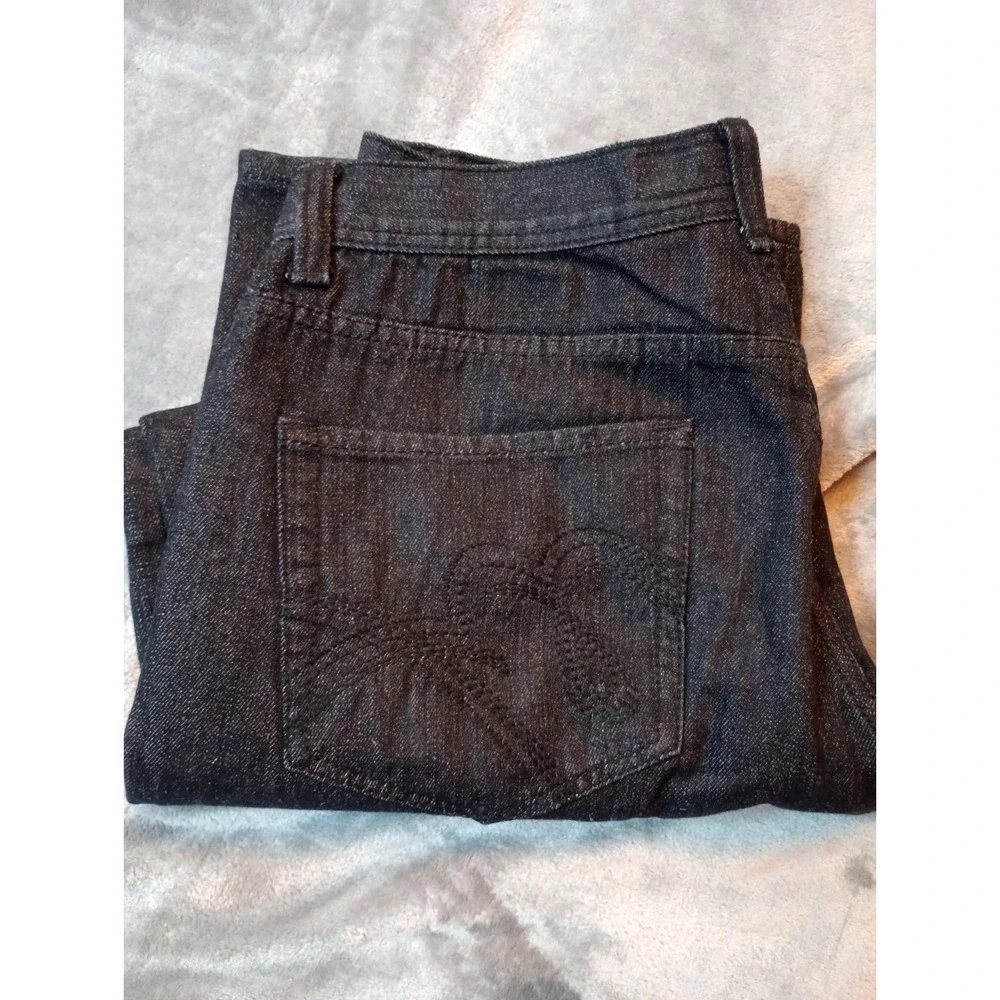 Blac‎ Lacquer Jeans Mens Sz 36 x 28 Black Raw Denim Hip Hop Streetwear Straight